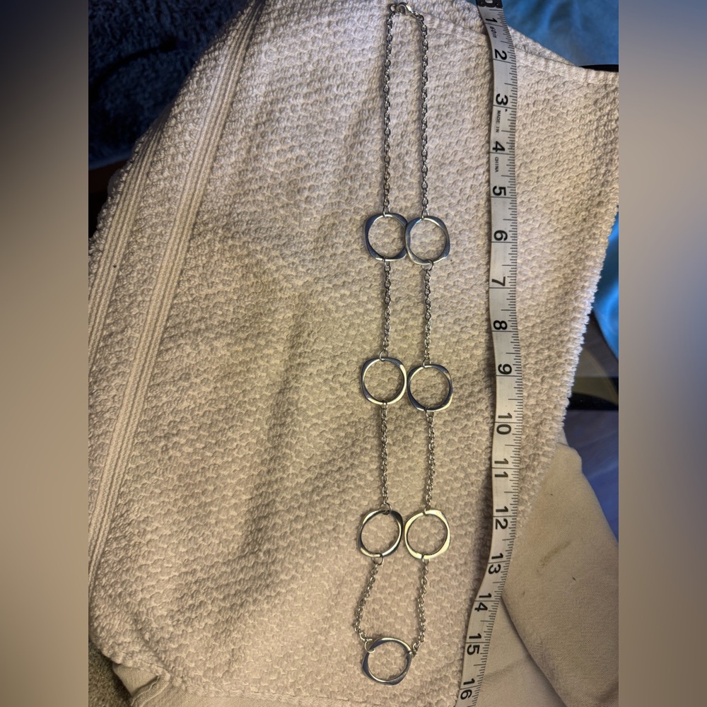 Elegant Silver Chain Necklace